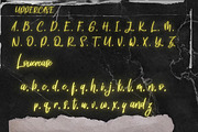 Heart Ticker Calligraphy Font, a Handwritten Font by GearShift (Thumbnail 6 of 7)