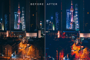 71 City Night Lightroom Presets