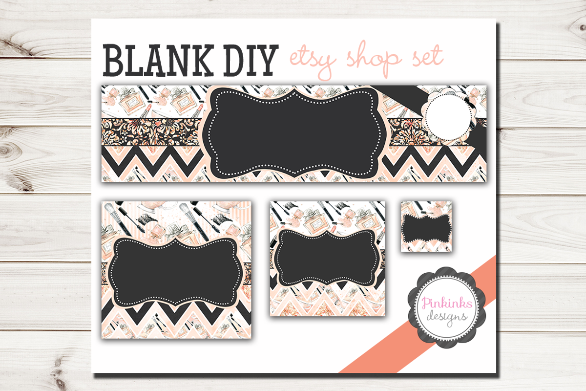 Fashion Etsy Banner Set, a Websites & App Template by Pinkinks