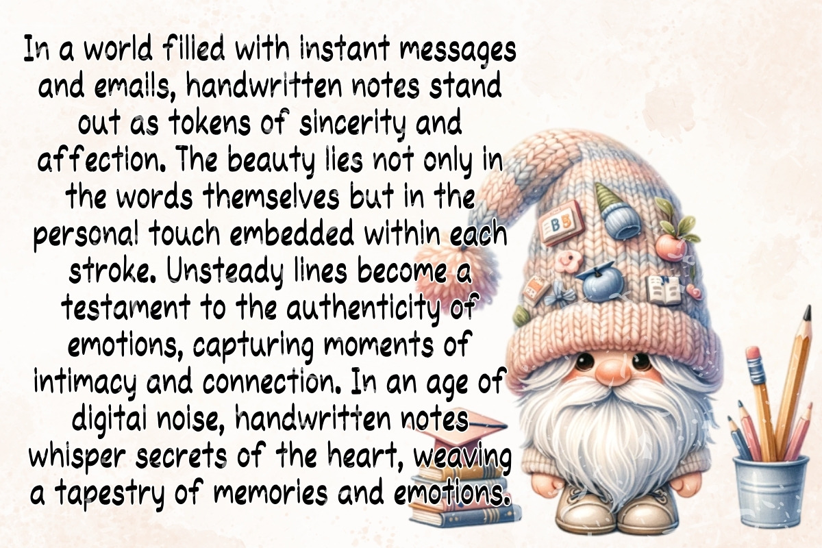 Unsteady Lines - Handwritten, a Handwritten Font by Charmingbear59.design (Photo 3 of 5)