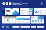 Business Plan PowerPoint Template, a Presentation Template by Spark_Creative (Thumbnail 1 of 12)