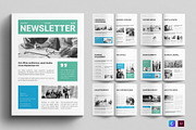 Newsletter Template, a Brochure Template by E-Type (Thumbnail 1 of 7)