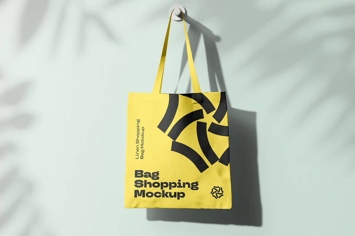 Shopping Bag Mock-up, a Packaging Mockup by zippypixelstudio (Photo 5 of 8)