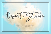 DesertStrike, a Script Font by Besttypeco (Thumbnail 1 of 5)