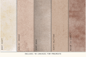 Western Grunge Texture Canvas Pack