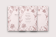 Romantic Wedding Invitation set, an Invitation Template by ForeverPrint (Thumbnail 4 of 5)