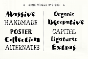 Pitos  Font Family, a Sans Serif Font by Ahmet Altun (Thumbnail 4 of 6)