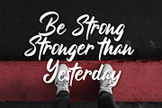 Backabon, a Script Font by Hustletter (Thumbnail 3 of 6)