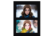 Rainbow Prism Poster Photo Effect, a Brushes & More by studiogstock (Thumbnail 2 of 2)