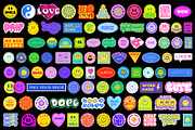 POSITIVE STICKERS PACK, an Object Graphic by craftlove (Thumbnail 3 of 9)