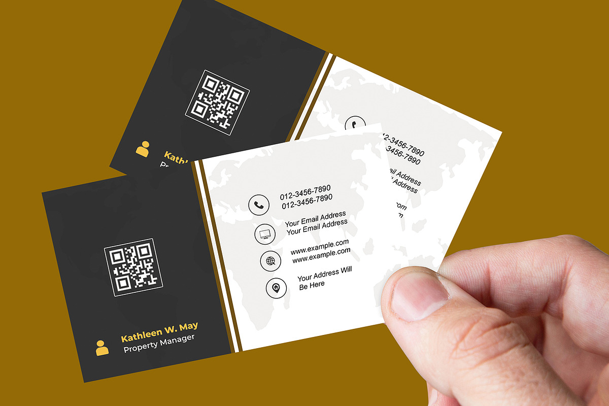 Minimalist Business Card PSD preview 3