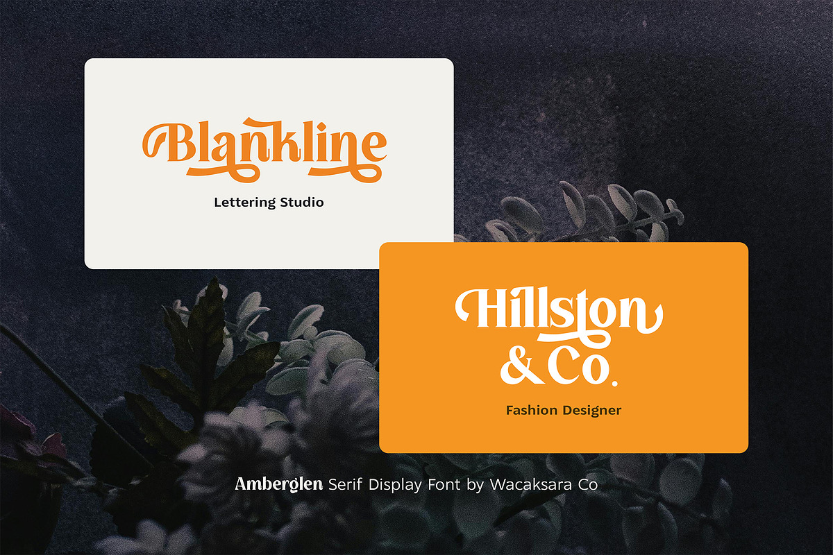 Amberglen - Modern Serif Font, a Serif Font by Wacaksara Co. (Photo 3 of 10)