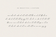 Adoraline Script Calligraphy Font, a Script Font by Pen Culture (Thumbnail 10 of 11)