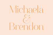 Veronica | Chic Serif Display Font, a Serif Font by Monterey Studio (Thumbnail 4 of 7)
