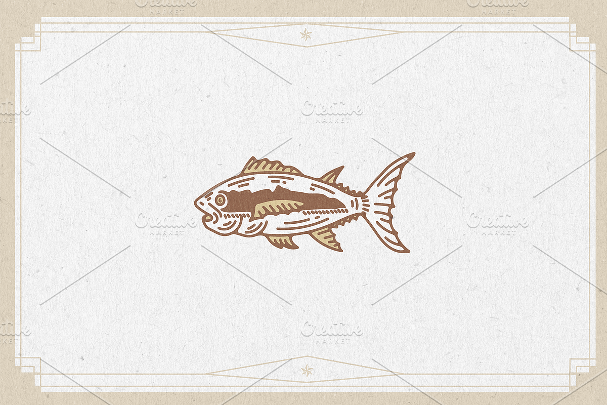 Nautical Vectors | Graphics Set, an Animal Illustration by GRPXSTORE (Photo 4 of 6)