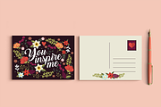Floral Postcard Collection, a Card Template by Werlang Paper (Thumbnail 4 of 5)