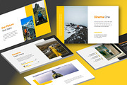 Xinoma Traveler Google Slide, a Presentation Template by Overcloud (Thumbnail 1 of 4)