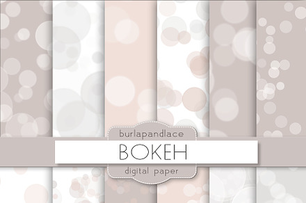 Bokeh digital paper preview 2