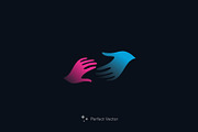 Hands Logo Template, a Branding & Logo Template by Artyway Logo (Thumbnail 2 of 4)