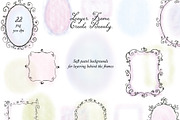 Curly Frames: Whimsical Borders, an Object Graphic by lerinartstudio (Thumbnail 5 of 12)