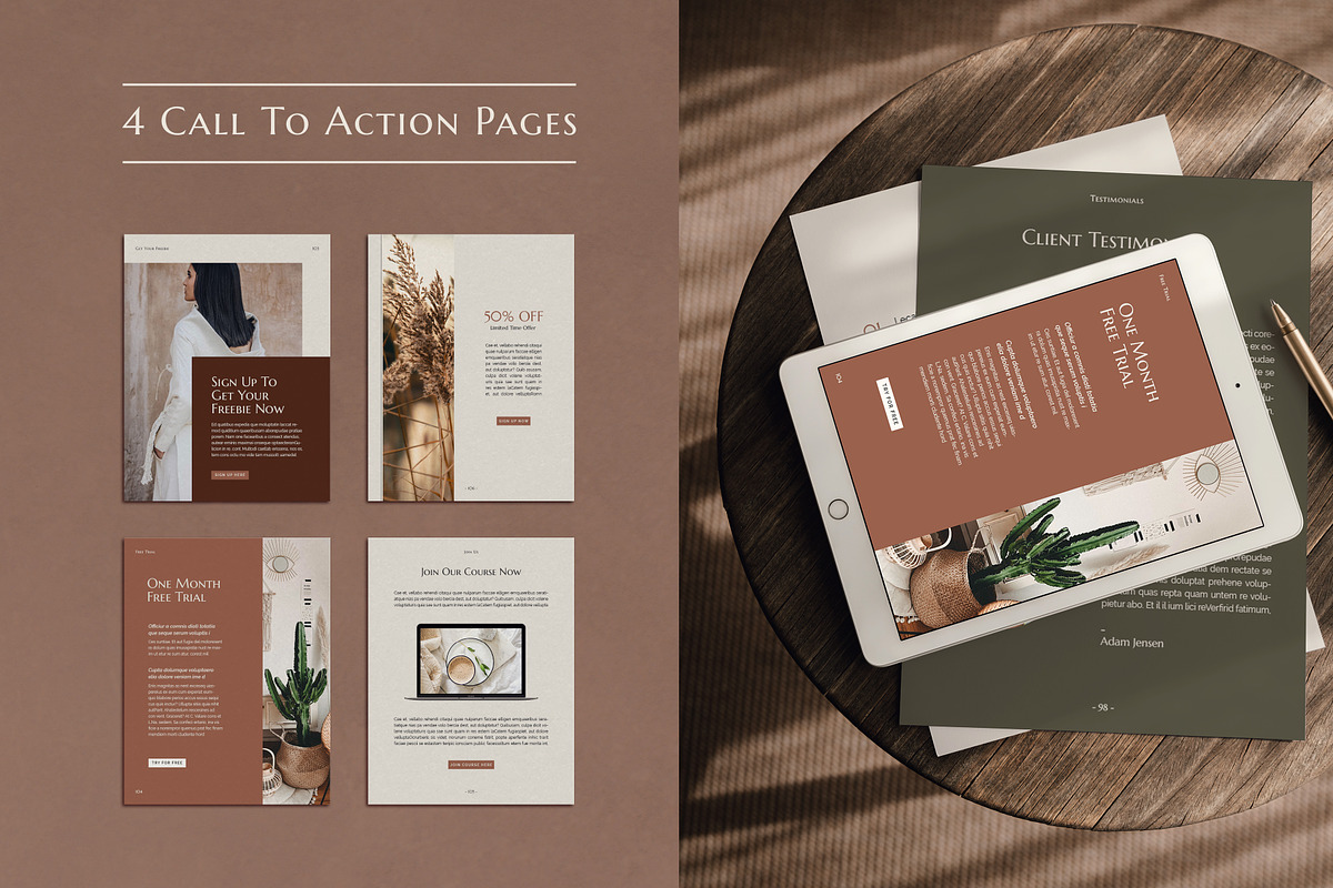 Columba Workbook Creator, a Magazine Template by SlideStation (Photo 12 of 13)