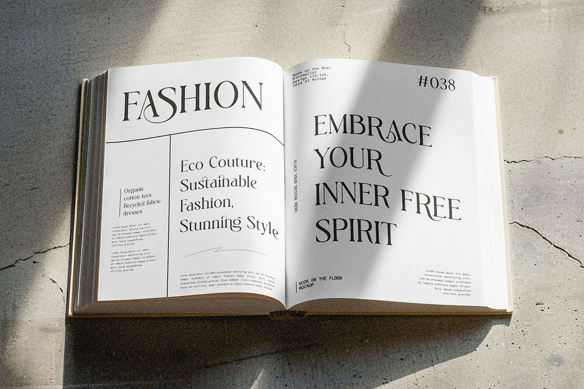 Rading-modern elegant serif, a Serif Font by ToniStudio (Photo 5 of 10)