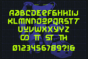 Megabeat - Retro Futurism Fonts, a Sans Serif Font by Invasi Studio (Thumbnail 9 of 10)