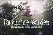 Farmhouse Garden, a Handwritten Font by Endless Time Graphics (Thumbnail 1 of 7)