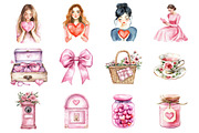 Valentine Love Clipart, an Illustration by Design Market (Thumbnail 2 of 4)
