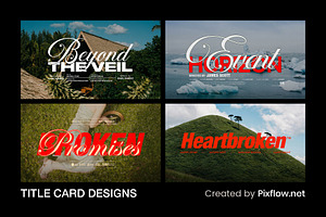 Title Card Designs