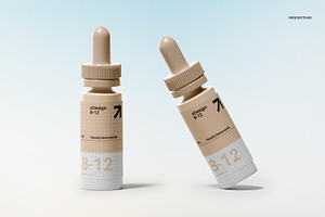 Medical Bottle Mockup Set