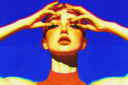 Glitch Vintage Photo Effect, a Layer Style Add-On by Design Squad (Thumbnail 2 of 3)