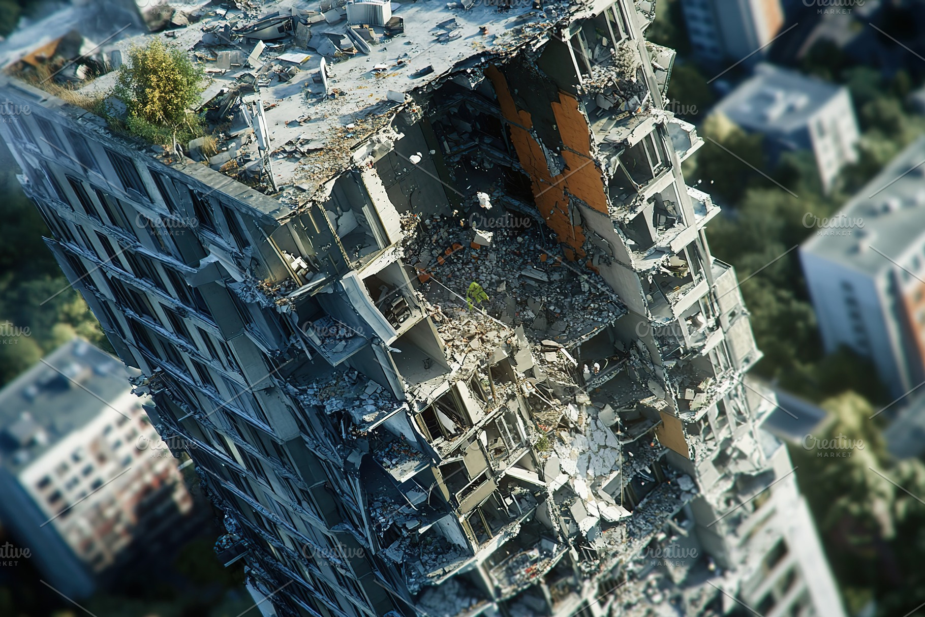 Destroyed apartment building after - CzM6Ly9maWxlcy5jcmVhdGl2ZW1hcmtldC5jb20vaW1hZ2VzL3NjcmVlbnNob3RzL3Byb2R1Y3RzLzUzODcvNTM4NzAvNTM4NzAyMTAvbHh0dmpvazhqeDhhaWJqc29yNms1amd1bnRlYWc0Y2lkajZucnh5cmZ4eGZzdDc0d2w4dnNkY25qcXc3aWVrby1vLmpwZyMxNzUyMTc5ODA0