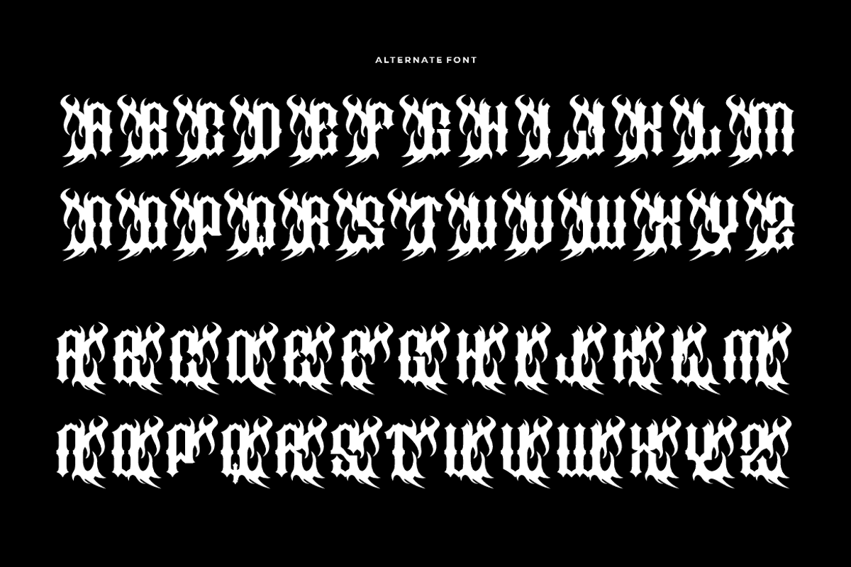 Scomgah Gelojas - Medieval Font, a Blackletter Font by Iqsiart Studio (Photo 6 of 9)
