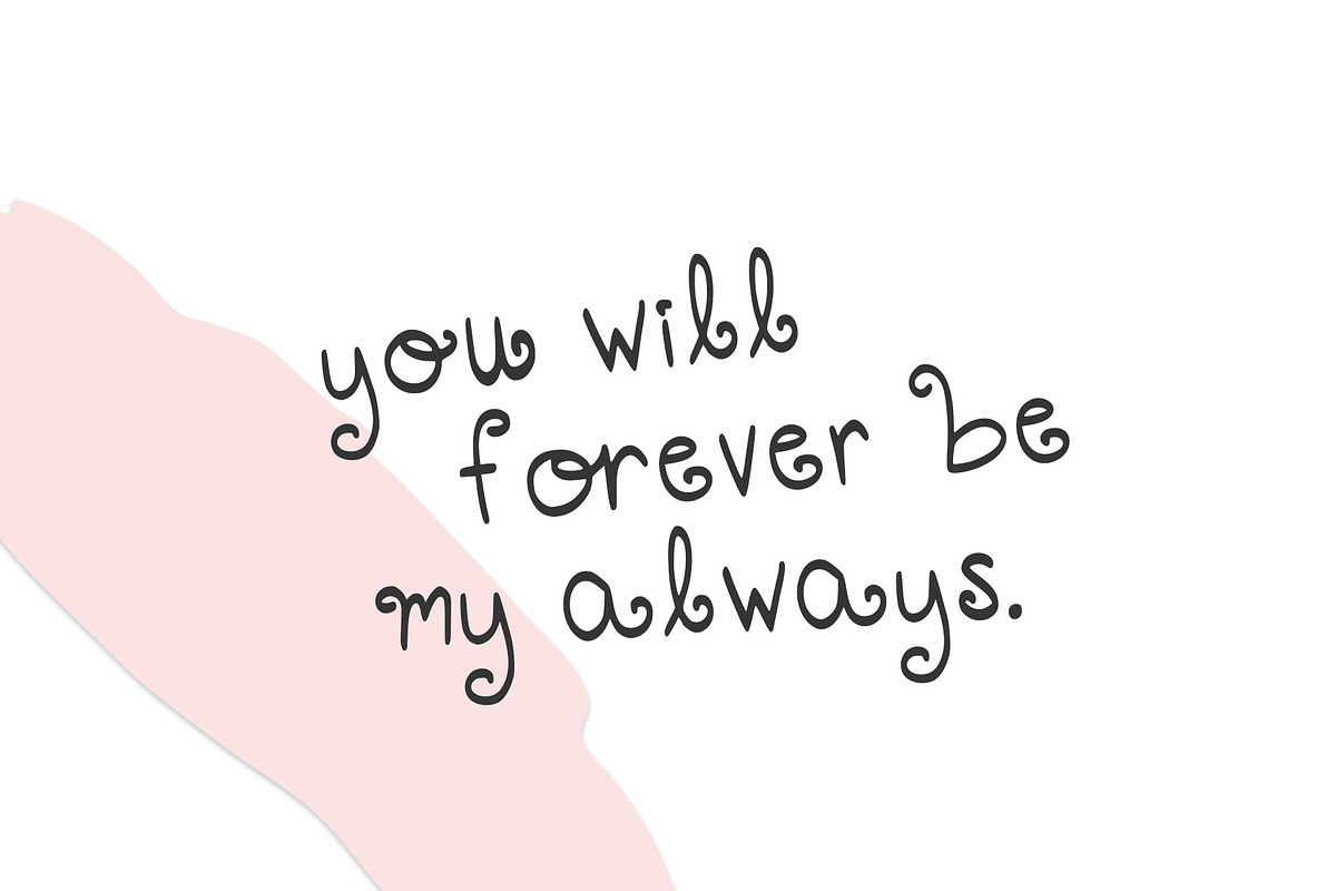 Tootsie, A Cute Hand-Lettered Font preview 2