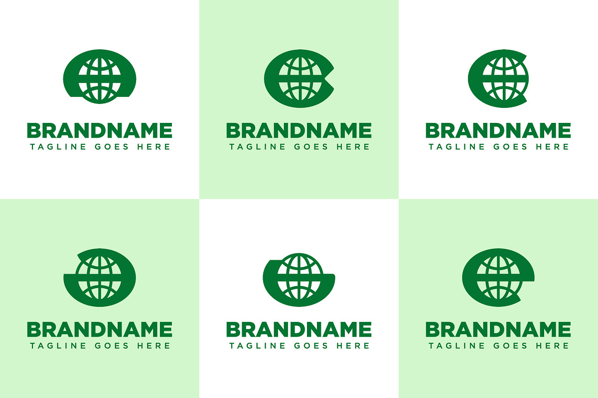 Letter A B E Green Globe Logo, a Branding & Logo Template by Pray Art Design Studio