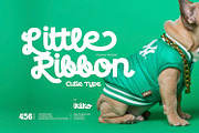 Little Ribbon - Cutie Type, a Script Font by ikiiko (Thumbnail 1 of 8)