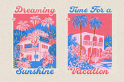 Hello Hawaii Retro Surf Font Trio, a Handwritten Font by AndrewPixelType (Thumbnail 12 of 18)