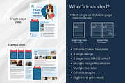 Canva Newsletter Template Dogs Pets, an Email Template by PixelCraft (Thumbnail 6 of 15)