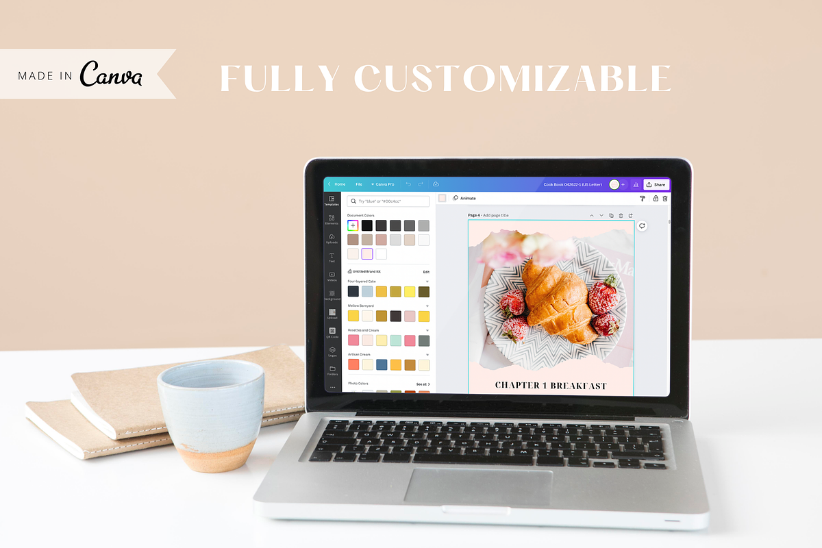 Cook Book Template CANVA, a Magazine Template by ShopRShop (Photo 8 of 9)