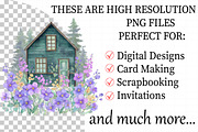Watercolor Garden Village Clipart Se, an Illustration by Daily.Designs (Thumbnail 2 of 5)