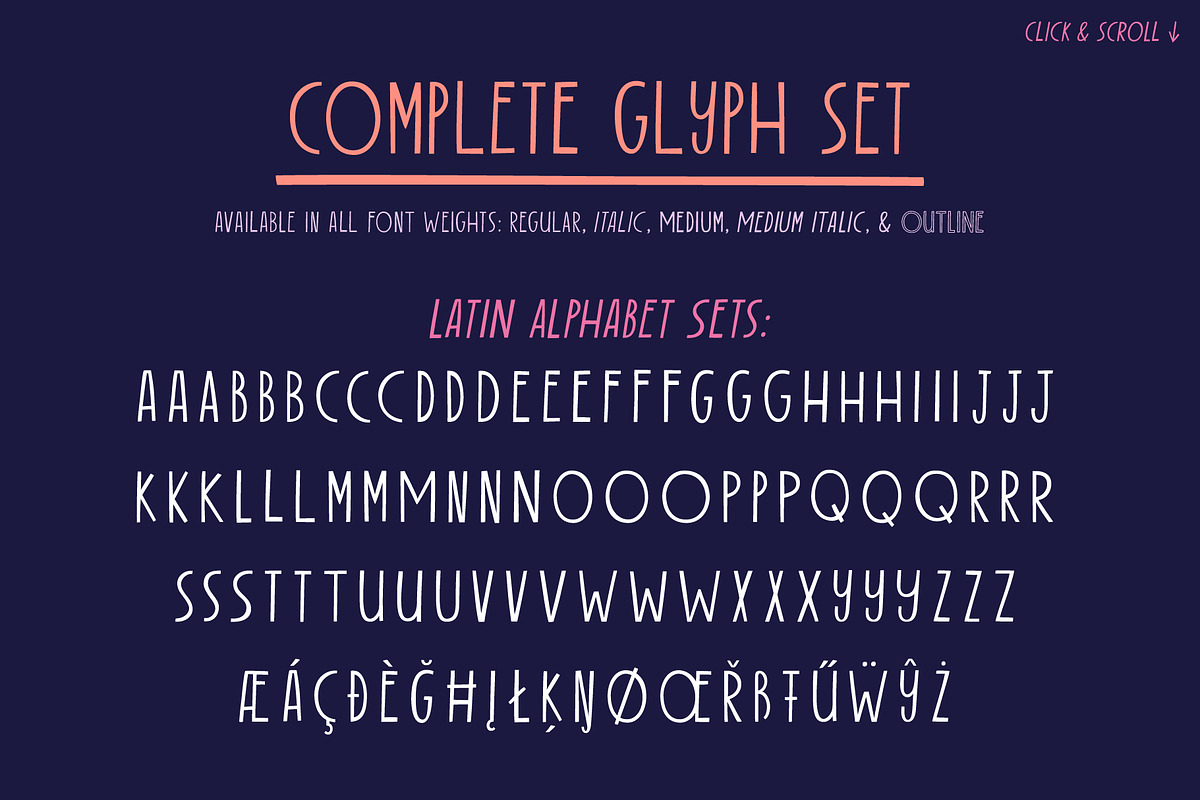 Outside Voice Handwritten Font preview 7