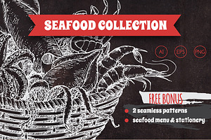 Fish and seafood collection