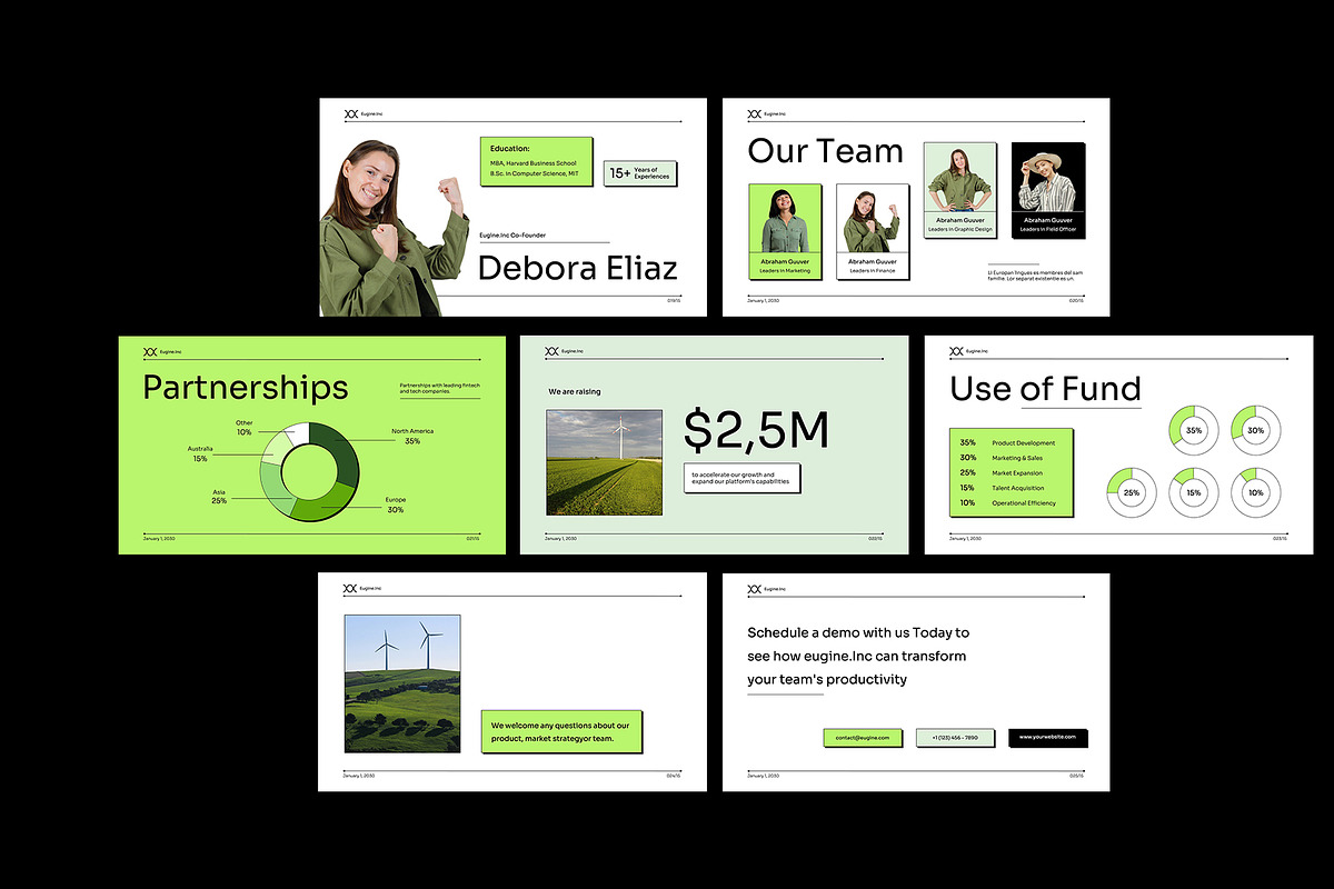 Climate Tech Pitch Deck GoogleSlide, a Presentation Template by Neermana (Photo 4 of 4)