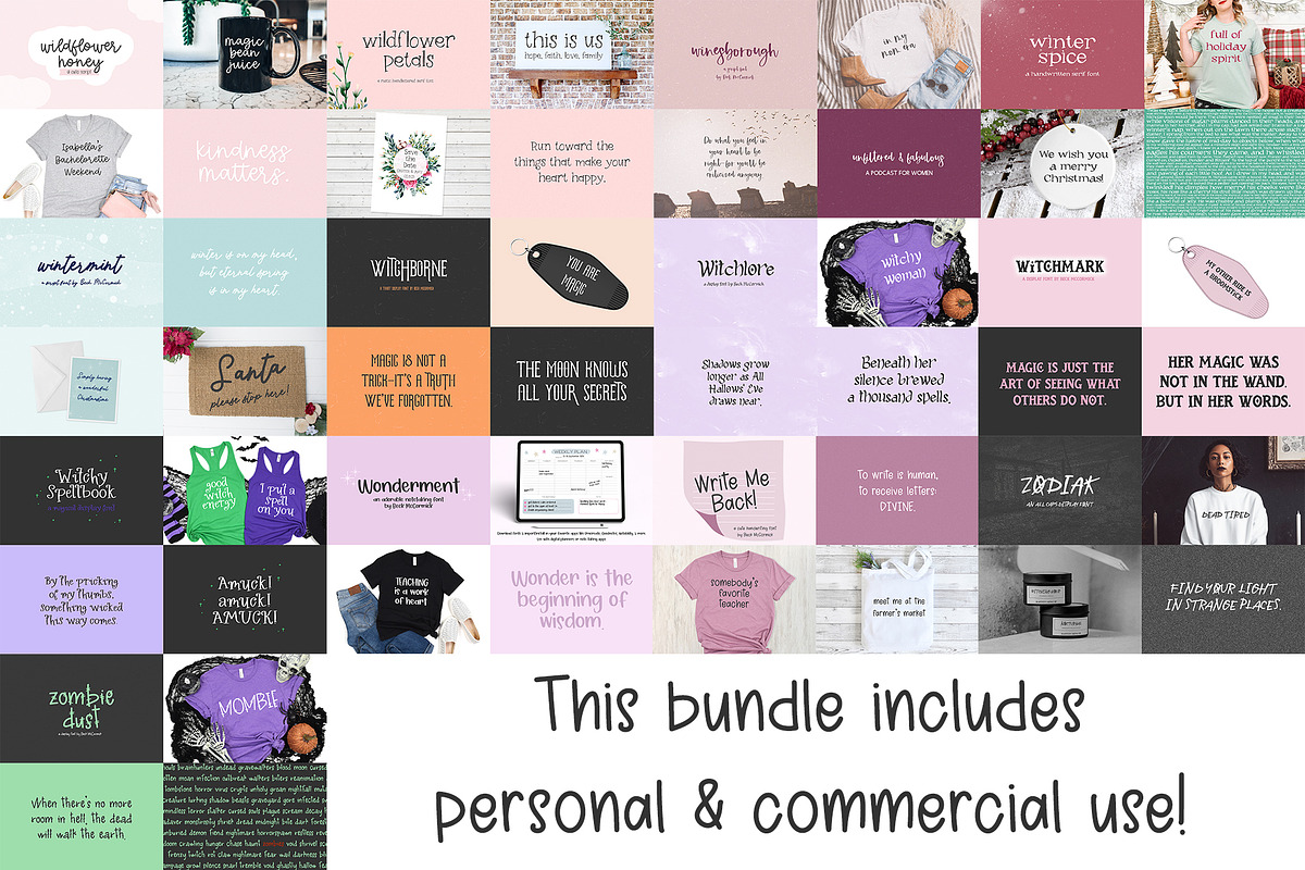 Handlettered Font Bundle, Volume 2, a Handwritten Font by Beck McCormick (Photo 15 of 15)