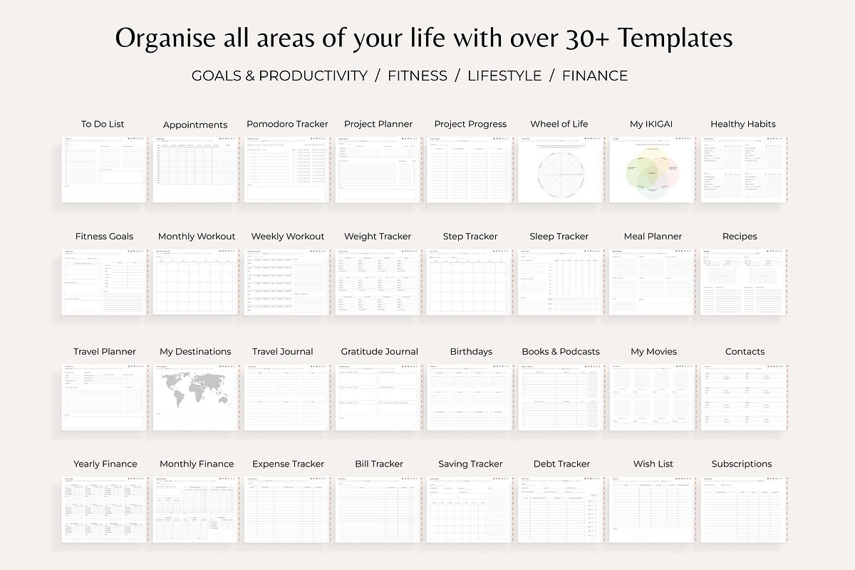 2025 Digital Planner iPad, a Graphic by Makii Templates (Photo 8 of 10)