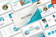 Allure - Tours & Travel PowerPoint, a Presentation Template by BeadyLab (Thumbnail 1 of 5)