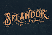 Splandor Typeface, a Font by Ilham Herry (Thumbnail 1 of 4)
