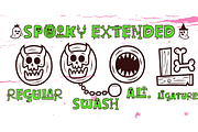 Ghostly Forest Extended, a Sans Serif Font by Rodrigo Typo (Thumbnail 2 of 10)