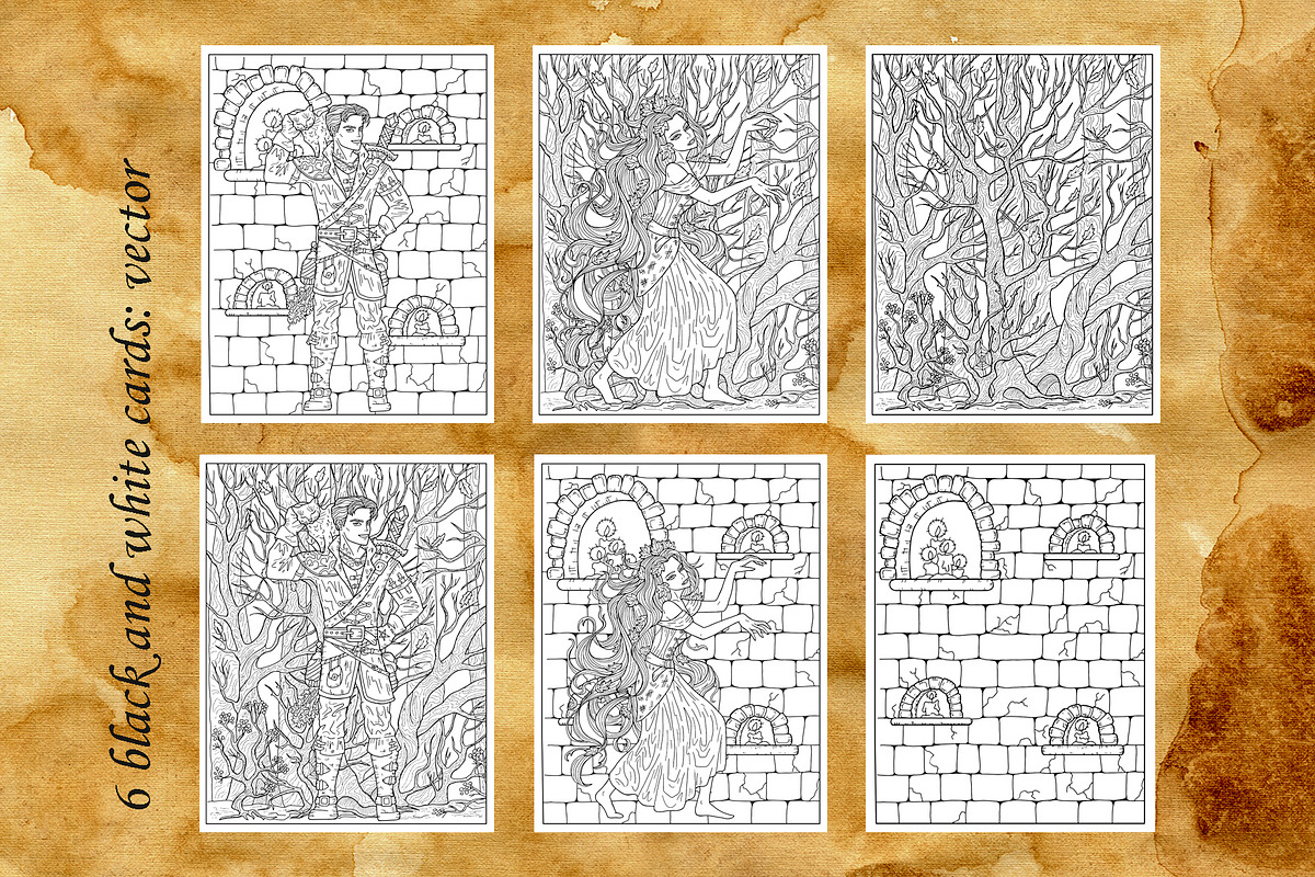 Vampire Fantasy Set, a Decorative Illustration by Samiramay (Photo 2 of 6)